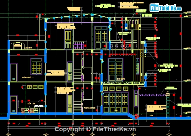 nhà phố đẹp,thiết kế nhà phố,nhà 5 x 18m